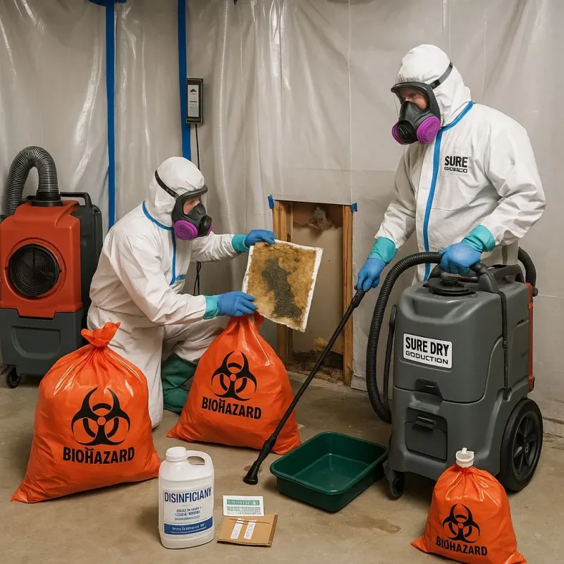 Contaminated Water Handling Protocols process in Jackson, WI